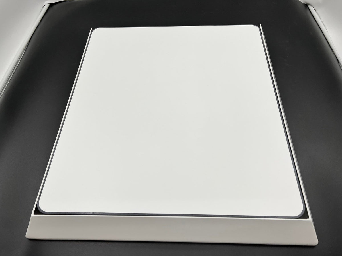 White quick-release mount for Starlink High Performance In-Motion Dish Gen 2 by Star Mount Systems, designed for easy installation.