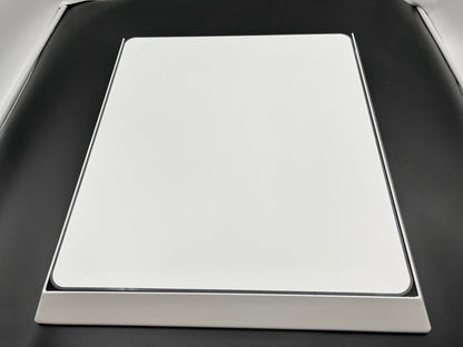 White quick-release mount for Starlink High Performance In-Motion Dish Gen 2 by Star Mount Systems, designed for easy installation.