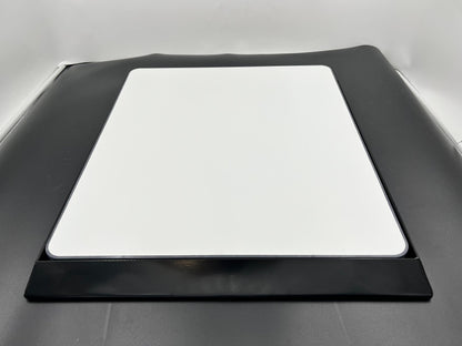 White quick-release mount for Starlink High Performance In-Motion Dish Gen 2 by Star Mount Systems, designed for easy installation and secure hold.