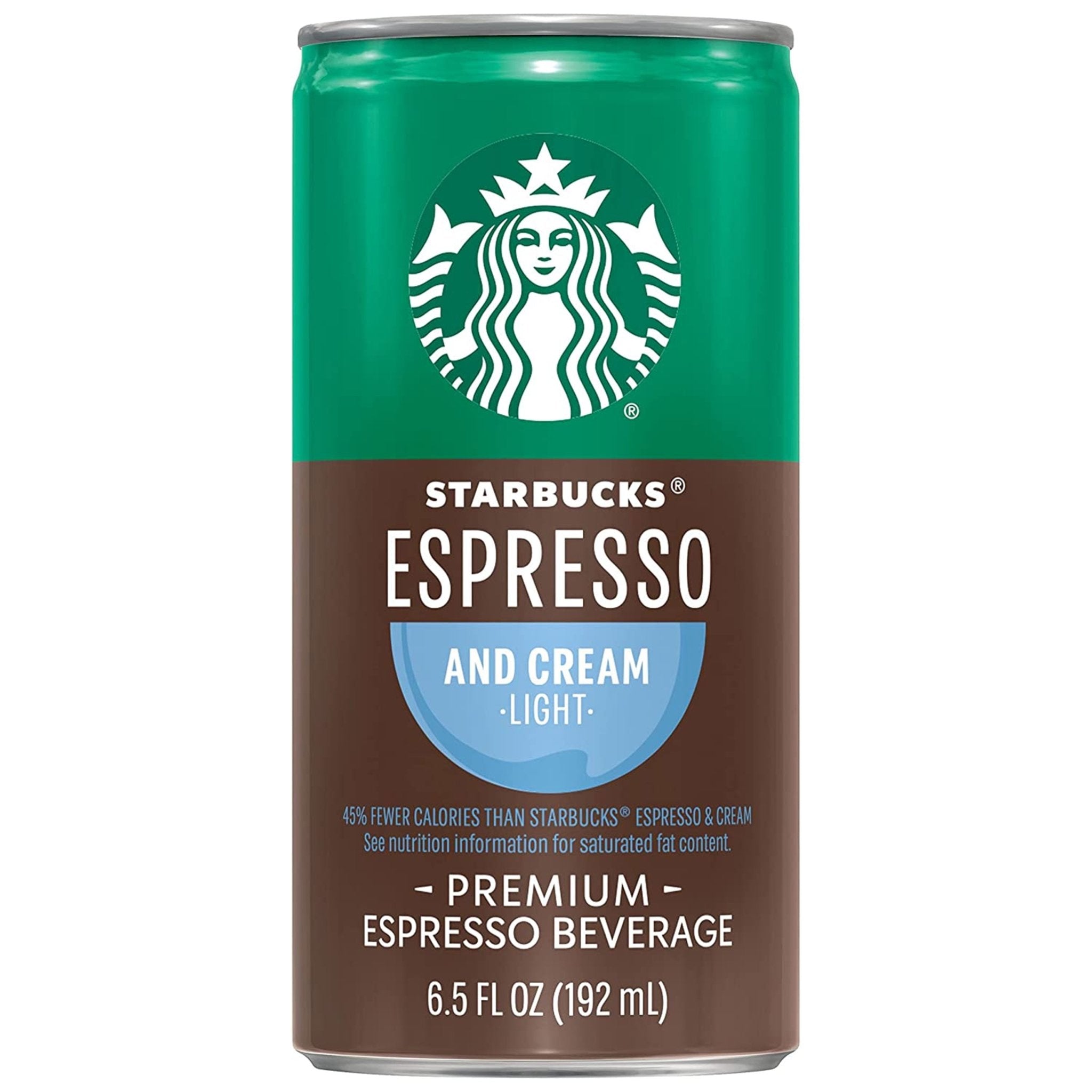 Starbucks Doubleshot Espresso & Cream Light Premium Iced Coffee Drink, 6.5 Fl Oz Cans, 12 Count - BACKUPMYFILESNOW.COM®