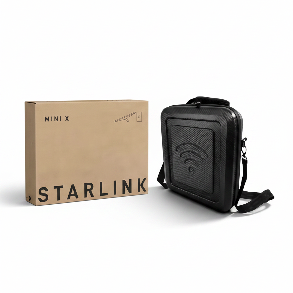 Starlink Travel Kit — Mini X + EVA Case Bundle