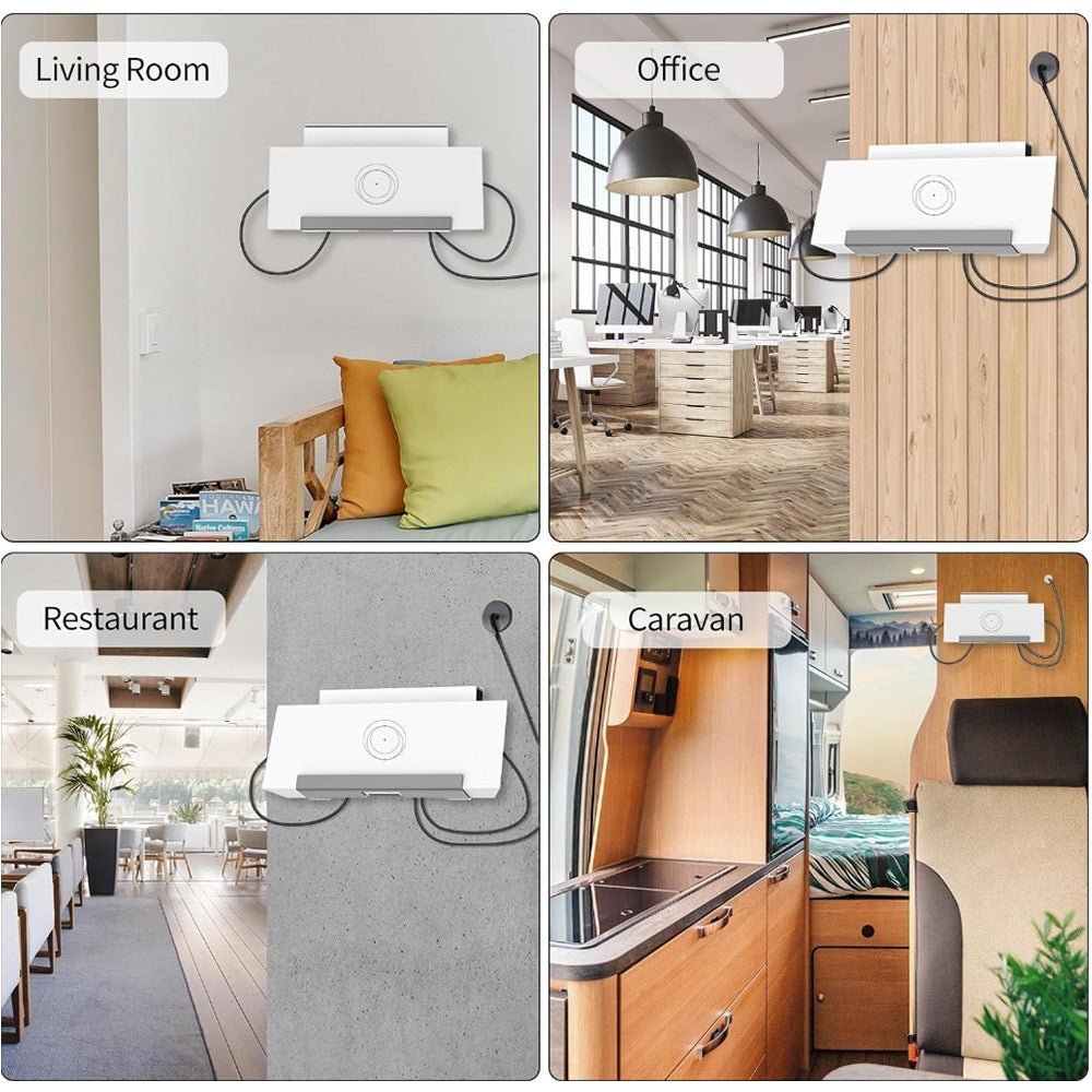 Starlink Gen 3 Router Mount | All-in-One Metal Wall Mount Kit - BACKUPMYFILESNOW.COM®