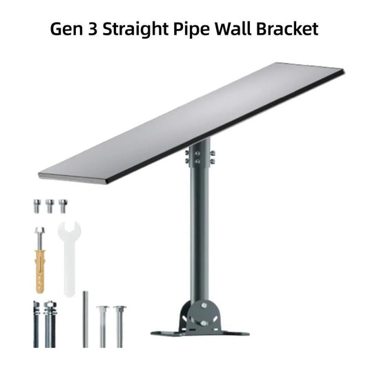 Starlink Gen3 Pipe & Pole Wall Mount Kit and Bracket Upgraded Adjustable Roof Antenna for Outdoor Use Durable & Easy to Install - BACKUPMYFILESNOW.COM®