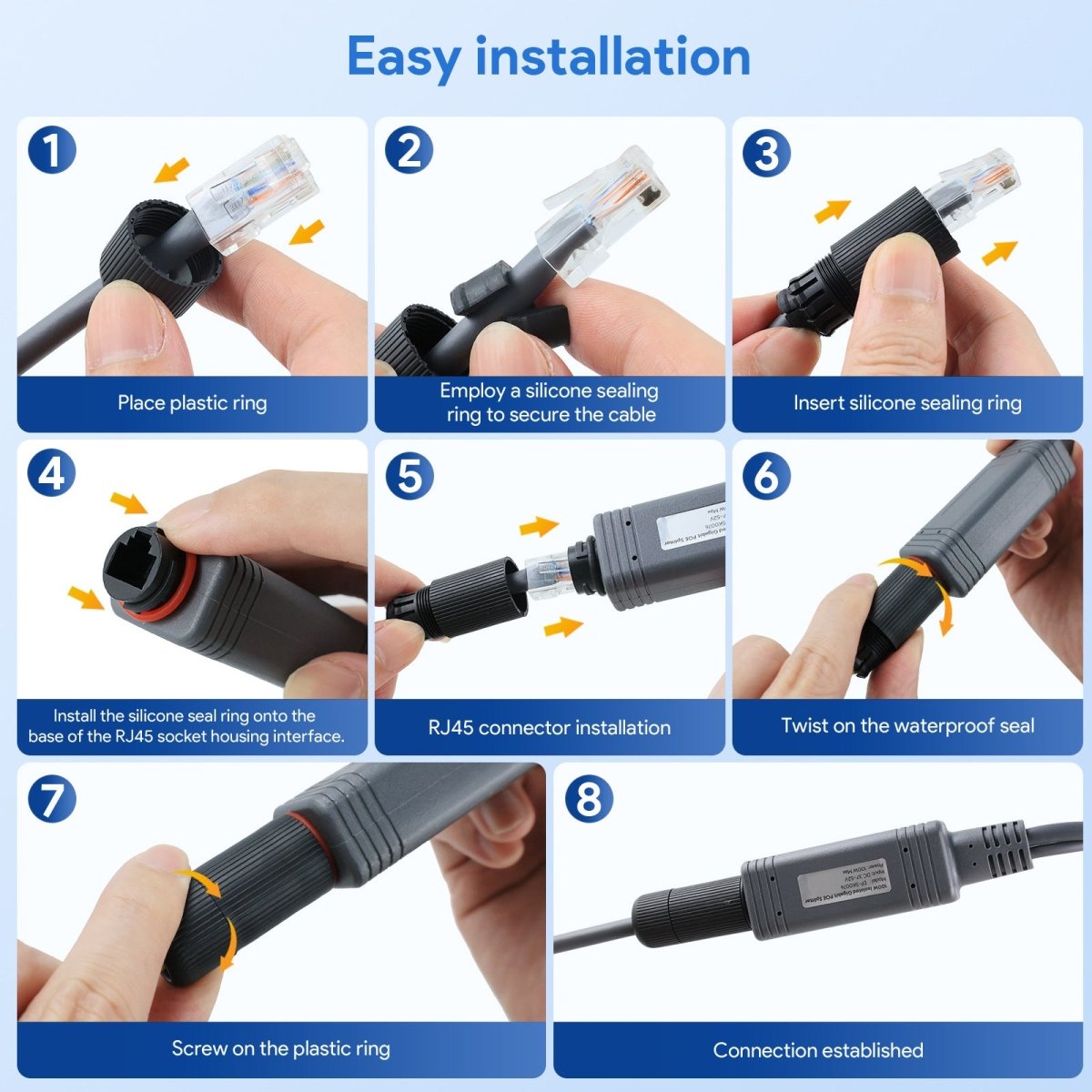 Starlink Mini 12V Power Kit | 150W PoE Injector & Splitter - BACKUPMYFILESNOW.COM®