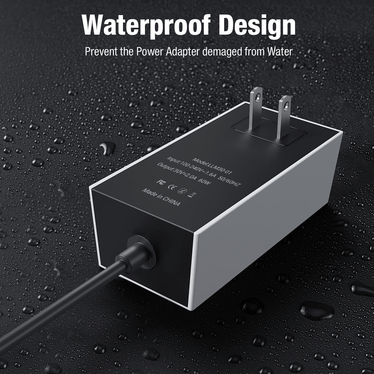 Starlink Mini AC Power Supply | 60W AC to DC Adapter - BACKUPMYFILESNOW.COM®