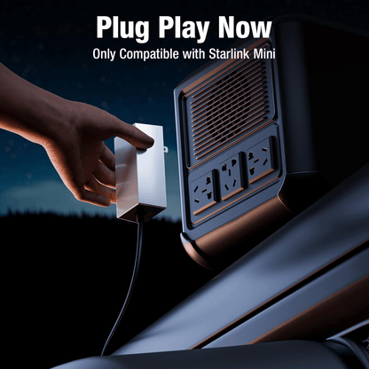 Starlink Mini AC Power Supply | 60W AC to DC Adapter - BACKUPMYFILESNOW.COM®