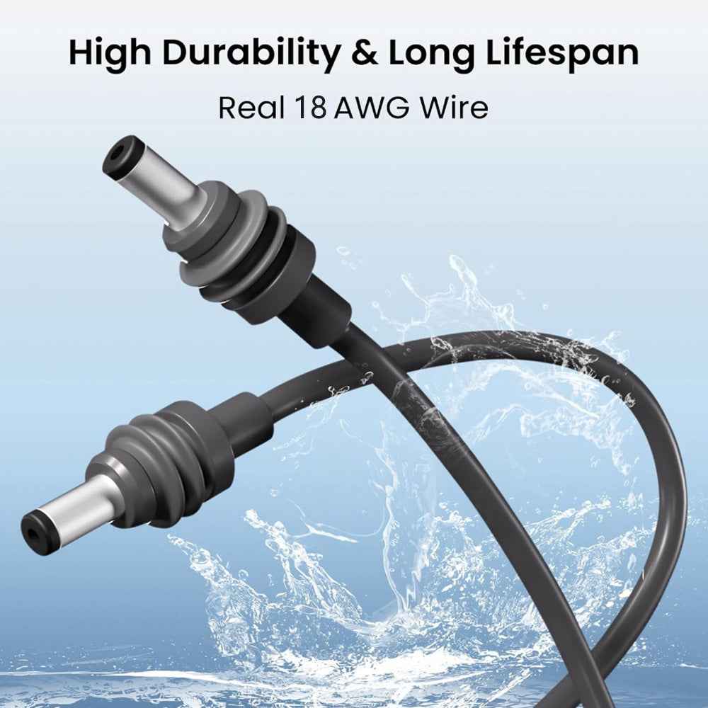 Starlink Mini DC Power Cable Replacement | Waterproof 18AWG | 2M-5M Options - BACKUPMYFILESNOW.COM®