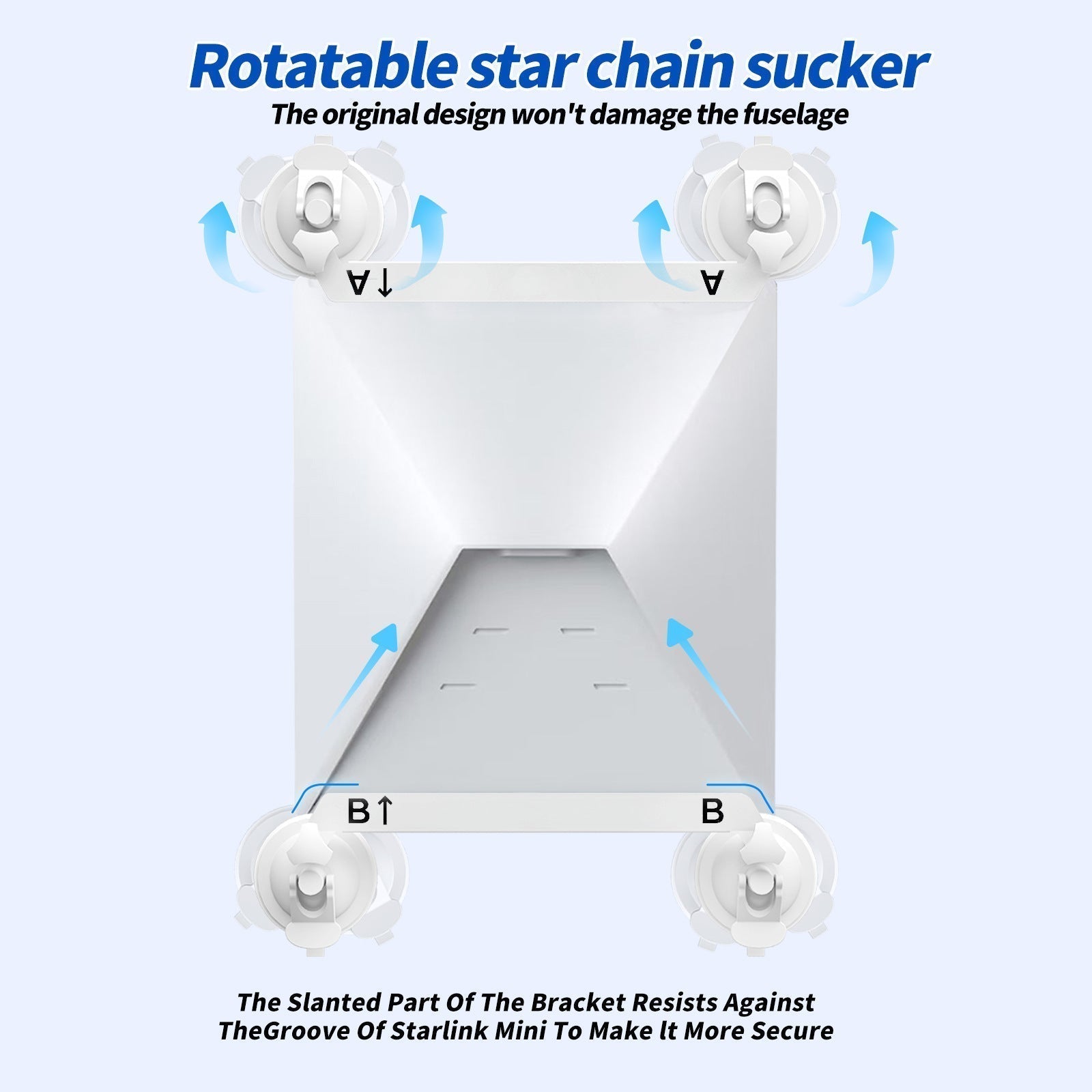 Starlink Mini Magnetic Mount | 2-in-1 Car Roof & Window Mount - BACKUPMYFILESNOW.COM®