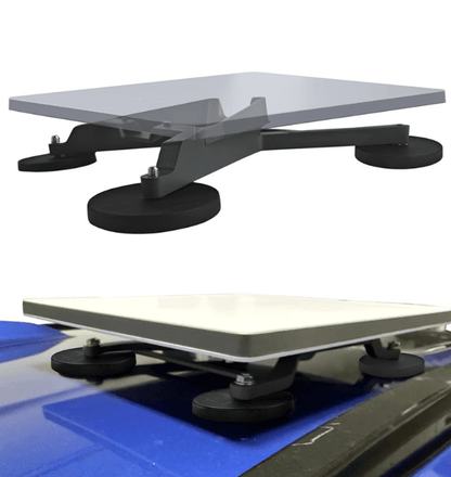 Starlink Mini Magnetic Roof Mount for RV and Van with quick-release, designed for secure satellite dish installation.