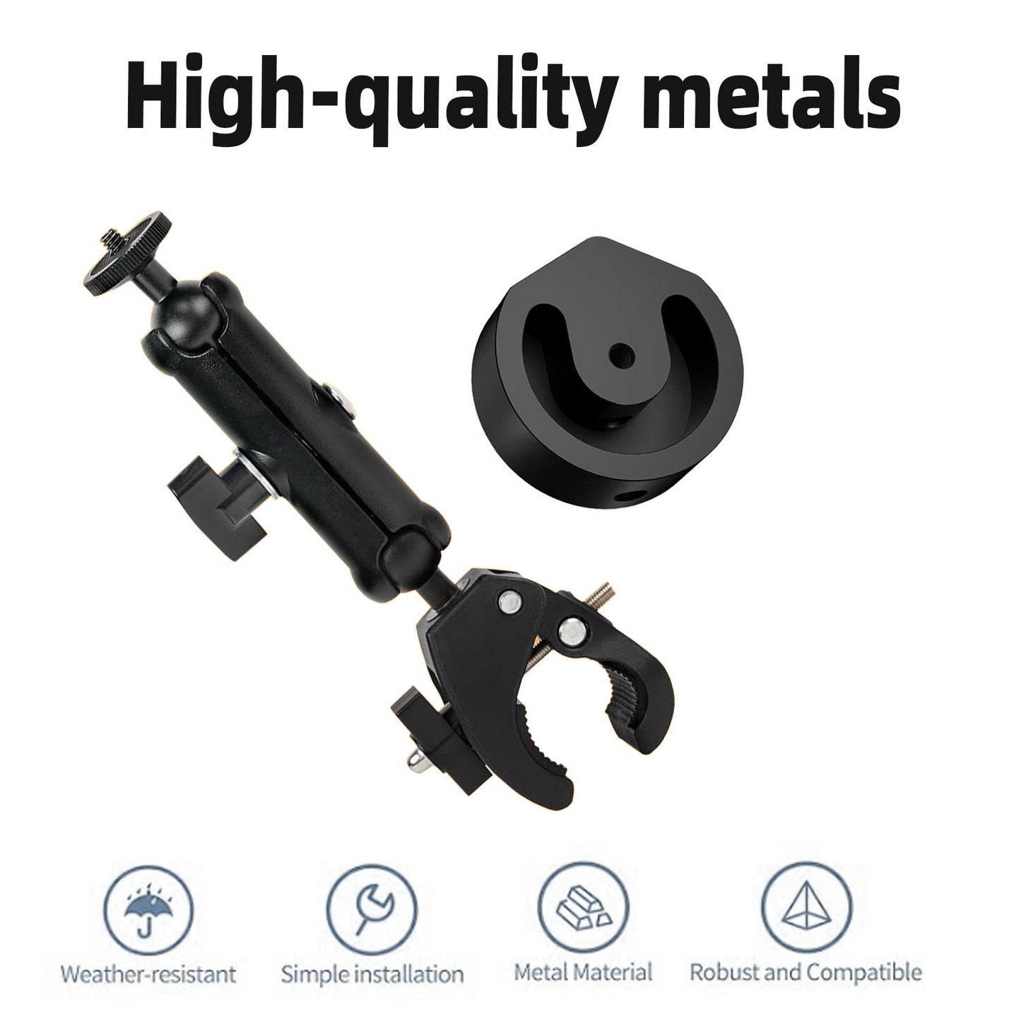 Starlink Mini RV Clamp Mount | Heavy-Duty Portable Mount - BACKUPMYFILESNOW.COM®
