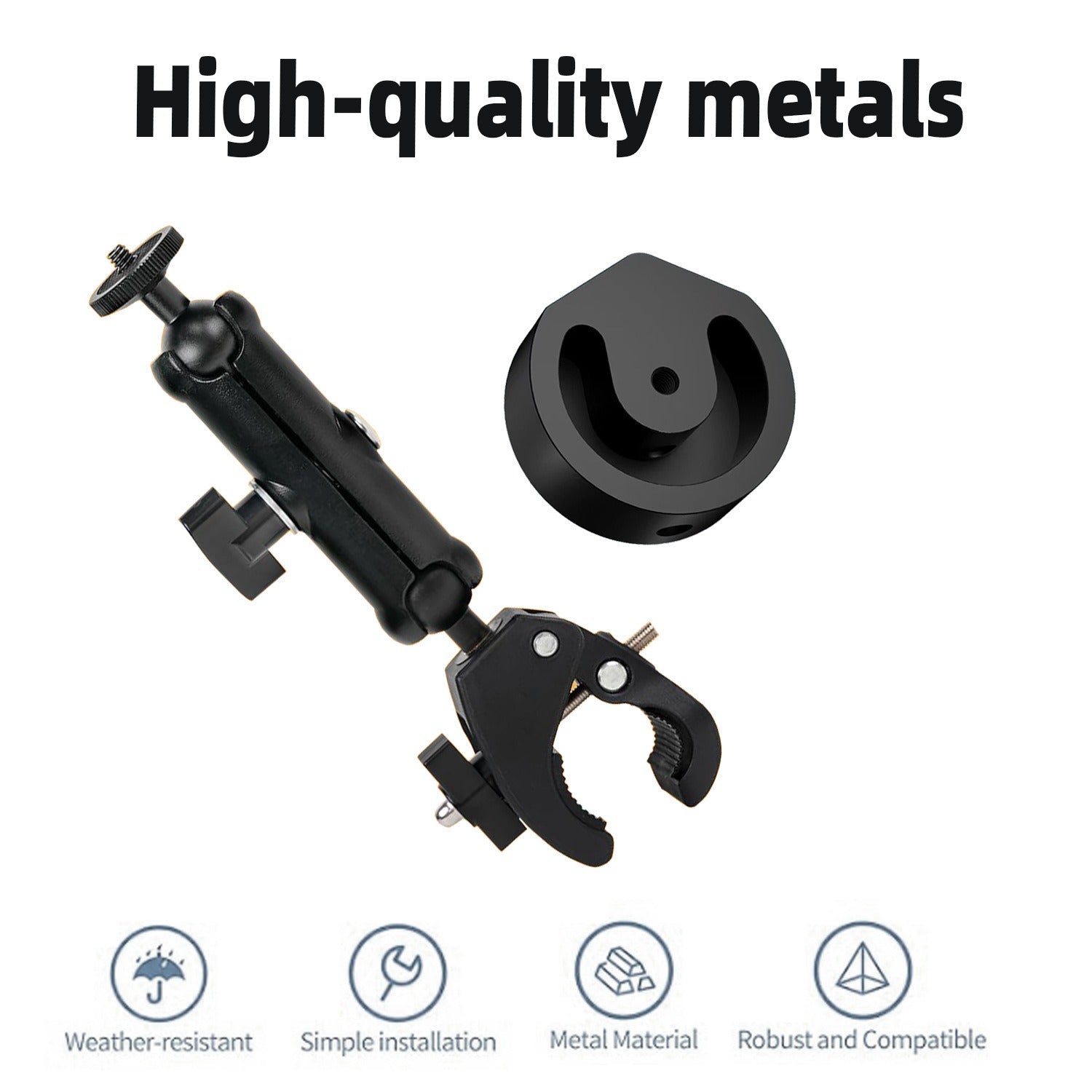 Starlink Mini RV Clamp Mount | Heavy-Duty Portable Mount - BACKUPMYFILESNOW.COM®