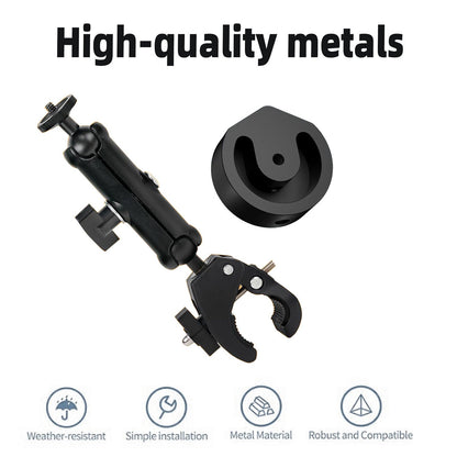 Starlink Mini RV Clamp Mount | Heavy-Duty Portable Mount - BACKUPMYFILESNOW.COM®