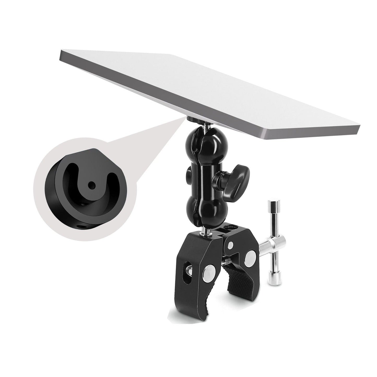 Starlink Mini RV Clamp Mount | Heavy-Duty Portable Mount - BACKUPMYFILESNOW.COM®