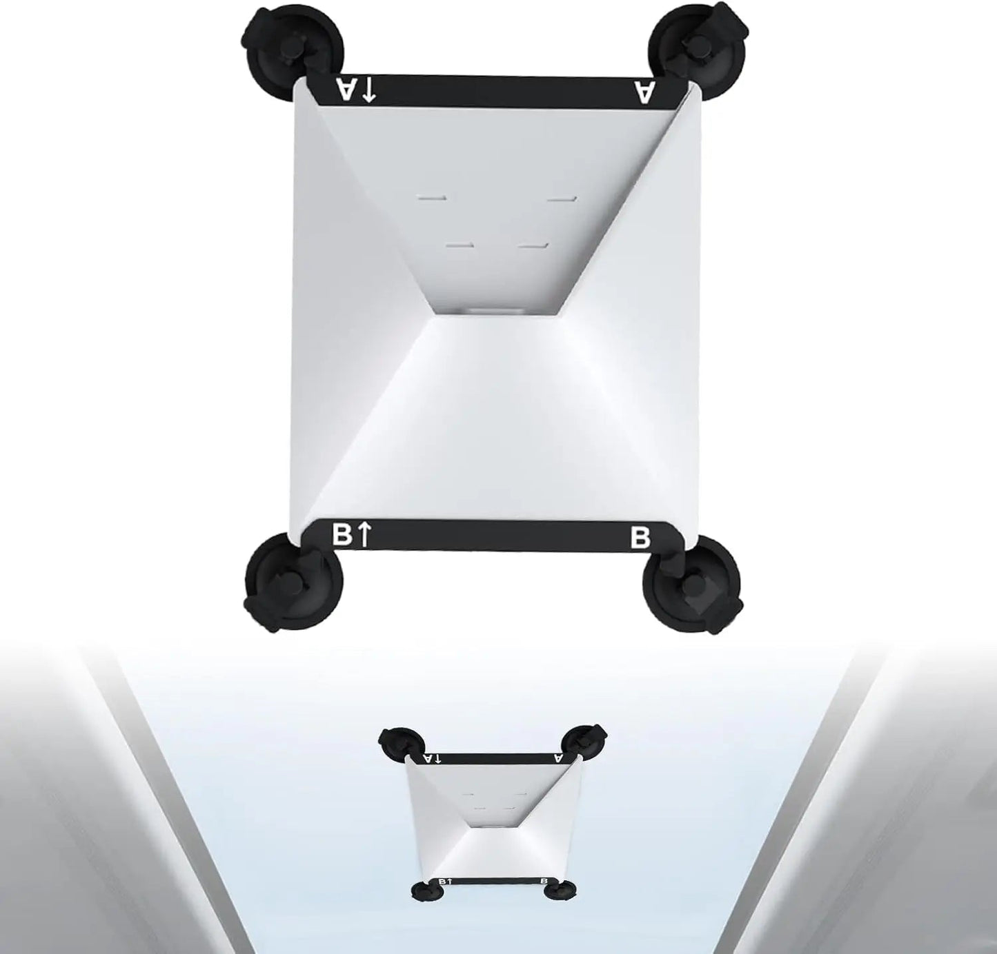 Starlink Mini Suction Cup Mount Strong Suction Cups Car Window Sunroof Mounting Bracket for Road Trip Camping - BACKUPMYFILESNOW.COM®