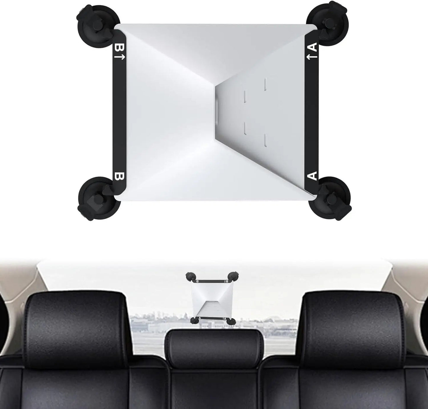 Starlink Mini Suction Cup Mount Strong Suction Cups Car Window Sunroof Mounting Bracket for Road Trip Camping - BACKUPMYFILESNOW.COM®