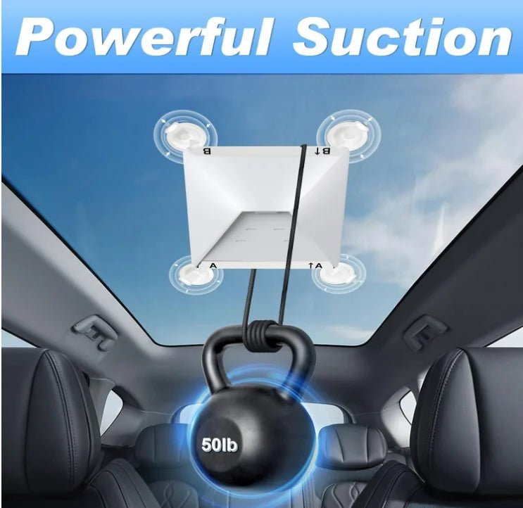 Starlink Mini Suction Cup Mount Strong Suction Cups Car Window Sunroof Mounting Bracket for Road Trip Camping - BACKUPMYFILESNOW.COM®