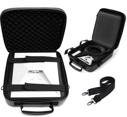 Starlink Mini Travel Case by Tesery, lightweight waterproof EVA bag for compact storage of Starlink equipment.