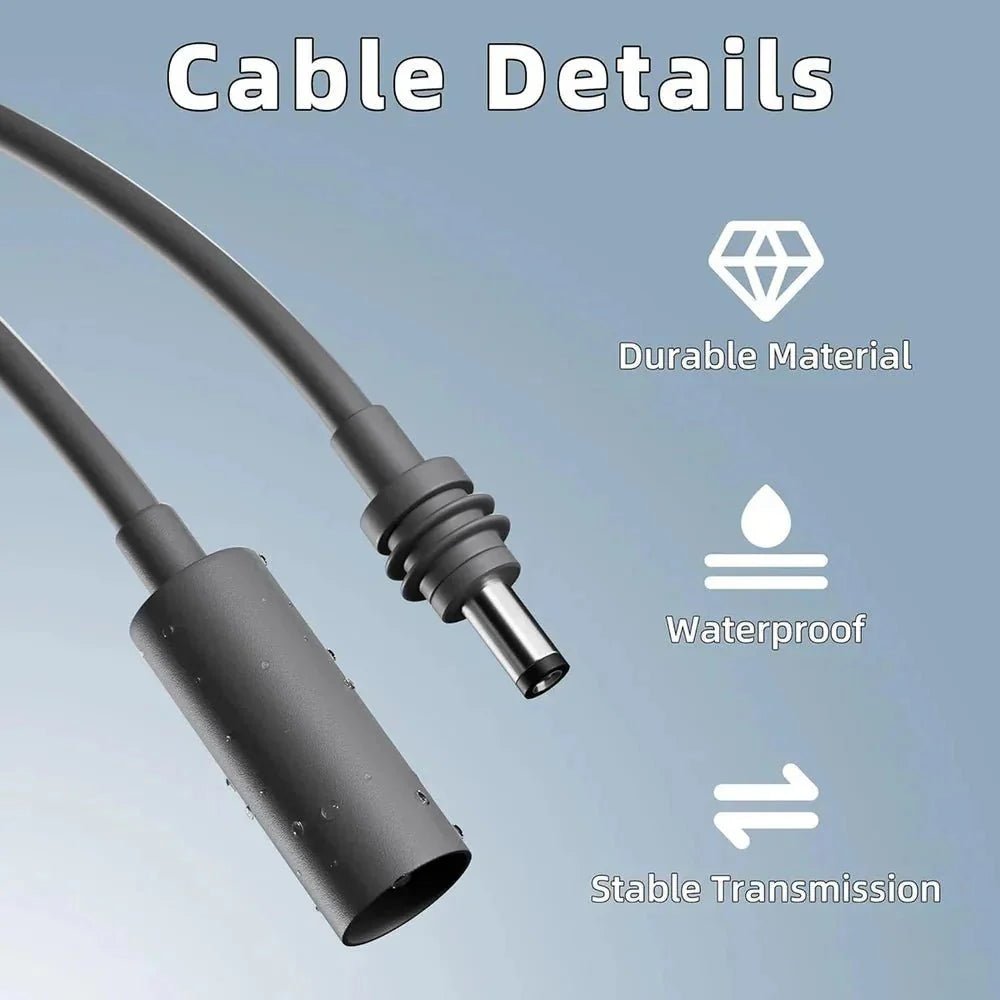 Starlink Mini Waterproof Extension Cable | DC & USB-C 100W | IP68 Rated - BACKUPMYFILESNOW.COM®
