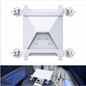 Suction cup mount for Starlink Mini by Tesery, secure mounting device with adjustable arm for satellite internet antennas.