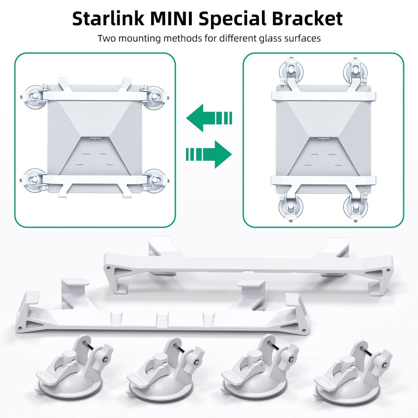 Suction Cup Mount for Starlink Mini - BACKUPMYFILESNOW.COM®