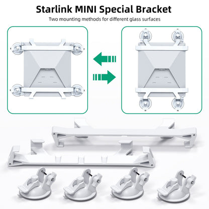 Suction Cup Mount for Starlink Mini - BACKUPMYFILESNOW.COM®