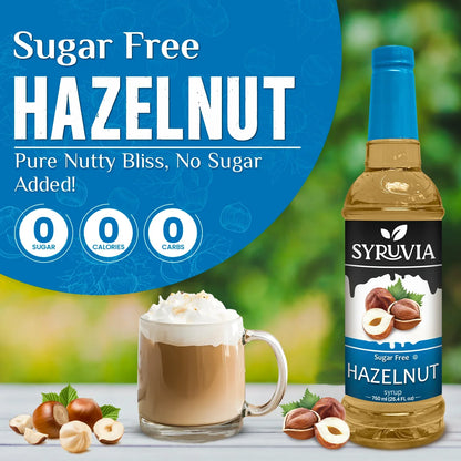 Sugar-Free Hazelnut Syrup