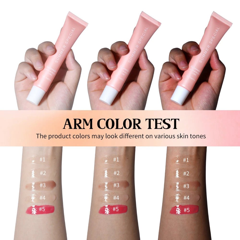 Summer Lip Balm Moisturizing Mirror Lip Gloss Lip Vanilla Mint Iced Coffee Cake Smell Lipstick Transparent Lip Oil Makeup - BACKUPMYFILESNOW.COM®