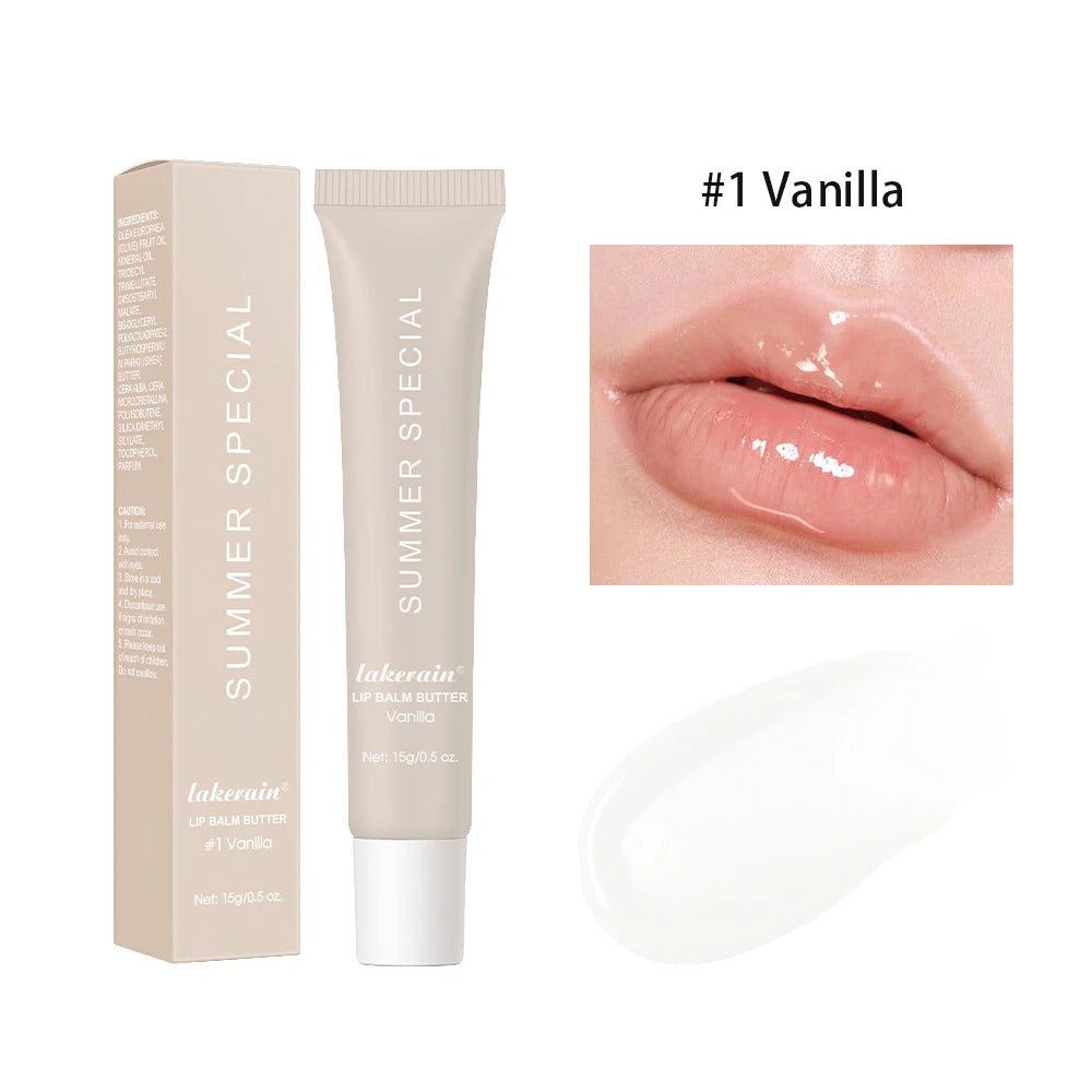 Summer Lip Balm Moisturizing Mirror Lip Gloss Lip Vanilla Mint Iced Coffee Cake Smell Lipstick Transparent Lip Oil Makeup - BACKUPMYFILESNOW.COM®