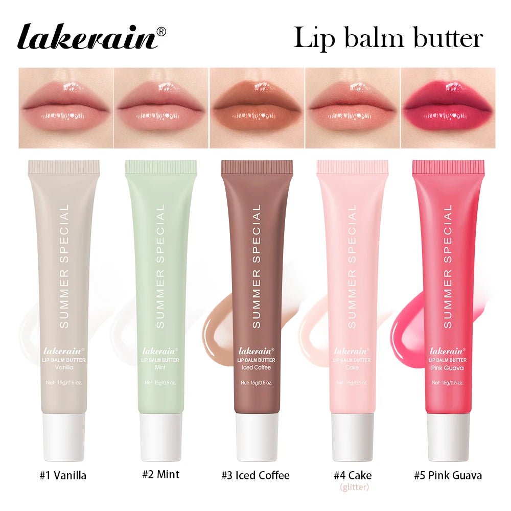 Summer Lip Balm Moisturizing Mirror Lip Gloss Lip Vanilla Mint Iced Coffee Cake Smell Lipstick Transparent Lip Oil Makeup - BACKUPMYFILESNOW.COM®