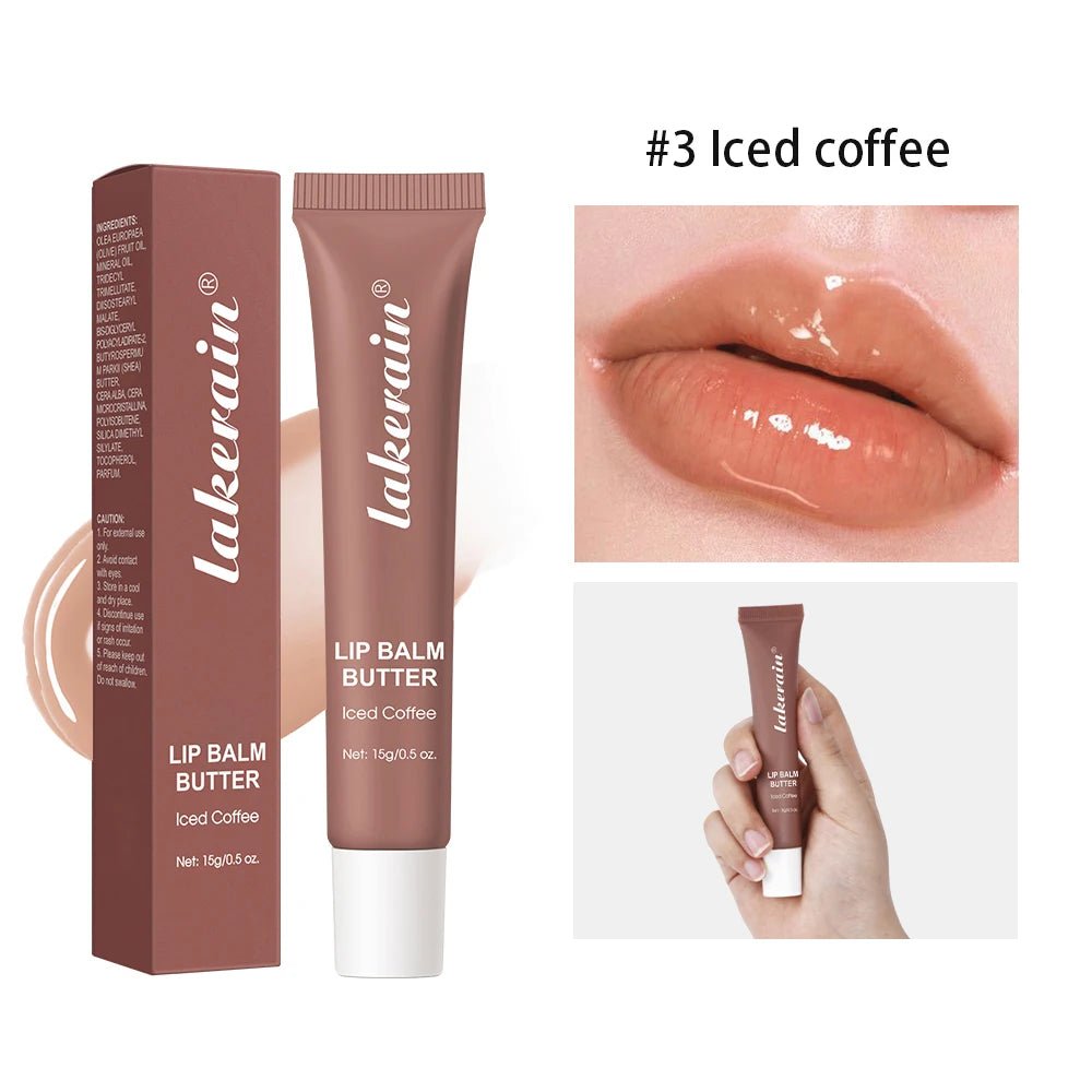 Summer Lip Balm Moisturizing Mirror Lip Gloss Lip Vanilla Mint Iced Coffee Cake Smell Lipstick Transparent Lip Oil Makeup - BACKUPMYFILESNOW.COM®