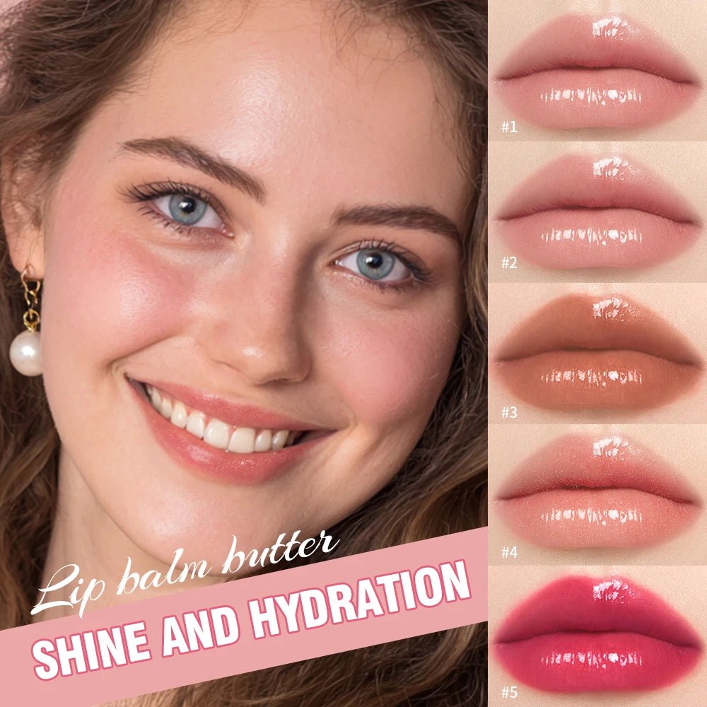 Summer Lip Balm Moisturizing Mirror Lip Gloss Lip Vanilla Mint Iced Coffee Cake Smell Lipstick Transparent Lip Oil Makeup - BACKUPMYFILESNOW.COM®