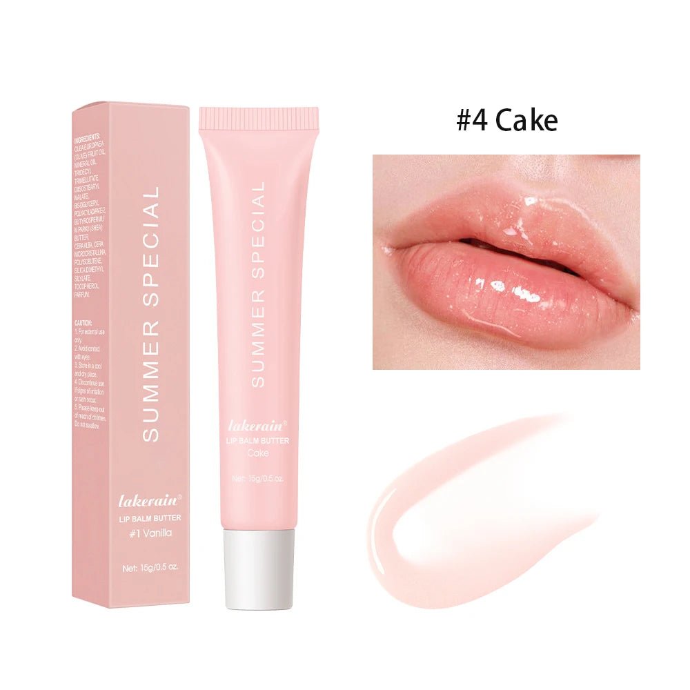 Summer Lip Balm Moisturizing Mirror Lip Gloss Lip Vanilla Mint Iced Coffee Cake Smell Lipstick Transparent Lip Oil Makeup - BACKUPMYFILESNOW.COM®