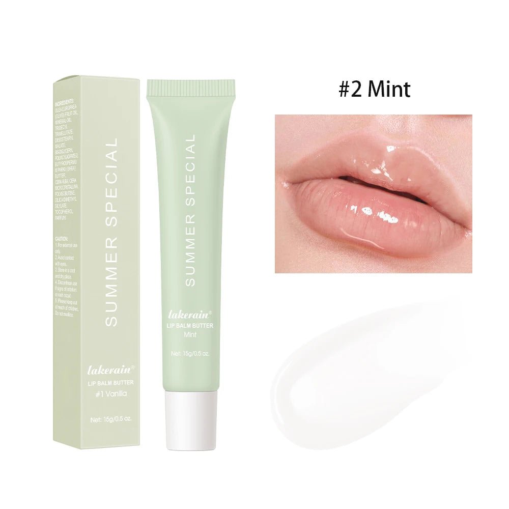 Summer Lip Balm Moisturizing Mirror Lip Gloss Lip Vanilla Mint Iced Coffee Cake Smell Lipstick Transparent Lip Oil Makeup - BACKUPMYFILESNOW.COM®