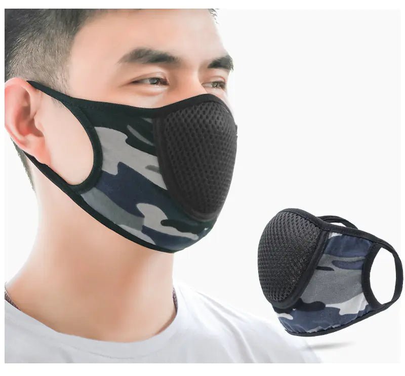 Summer Men's Outdoor Sports Camouflage Face Mask - BACKUPMYFILESNOW