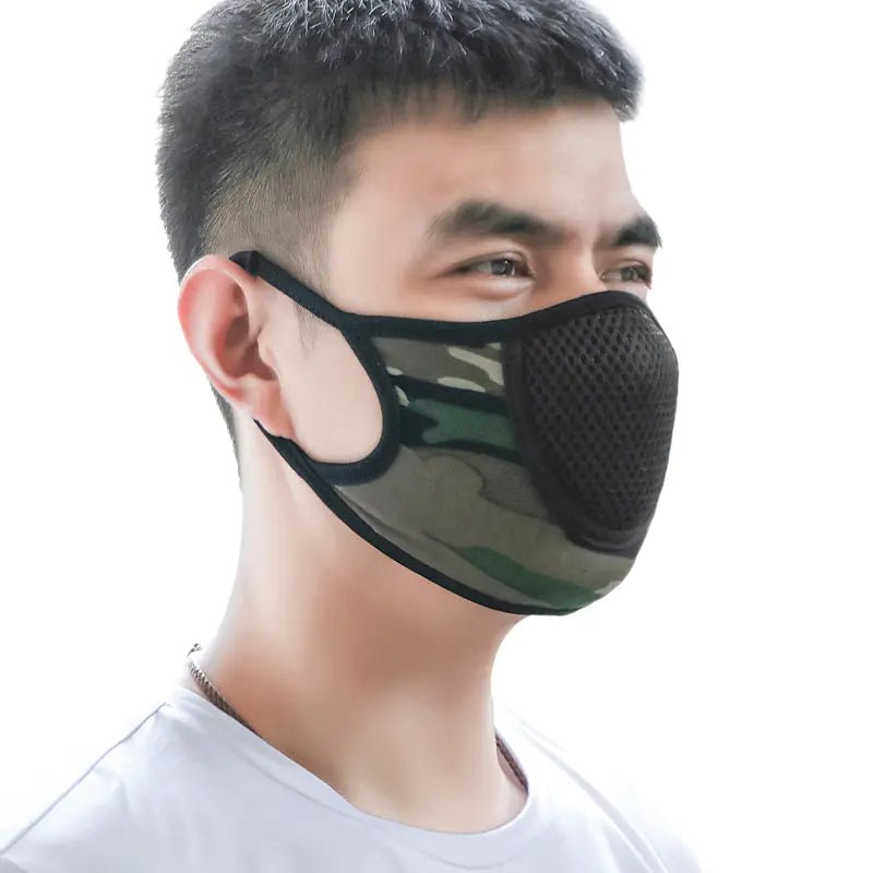 Summer Men's Outdoor Sports Camouflage Face Mask - BACKUPMYFILESNOW