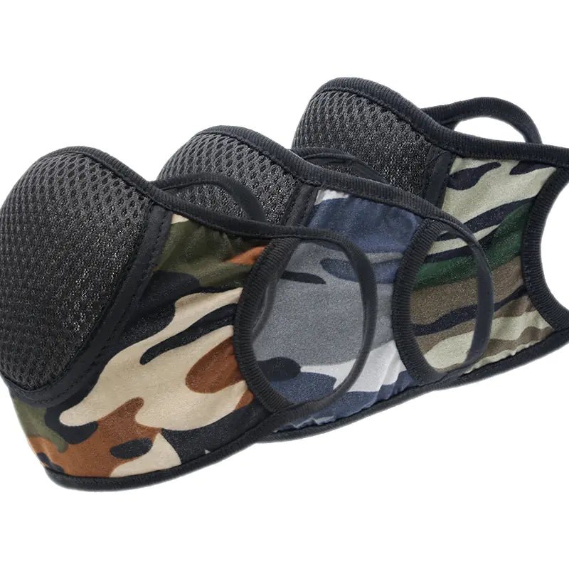 Summer Men's Outdoor Sports Camouflage Face Mask - BACKUPMYFILESNOW