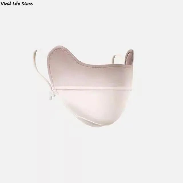 Summer UV Protection Quick - Dry Face Mask with Ear Loops - BACKUPMYFILESNOW