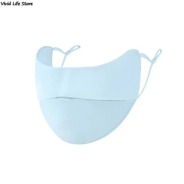 Summer UV Protection Quick - Dry Face Mask with Ear Loops - BACKUPMYFILESNOW