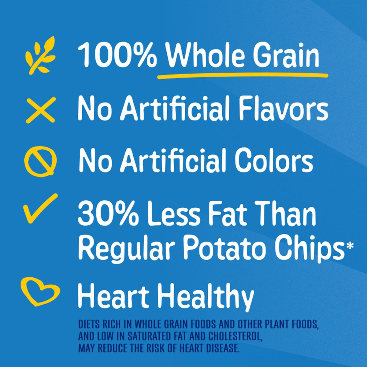 SunChips 100% Whole Grain Original Snack Chips bag, 7 oz, featuring crispy, golden whole grain snack chips from SunChips.