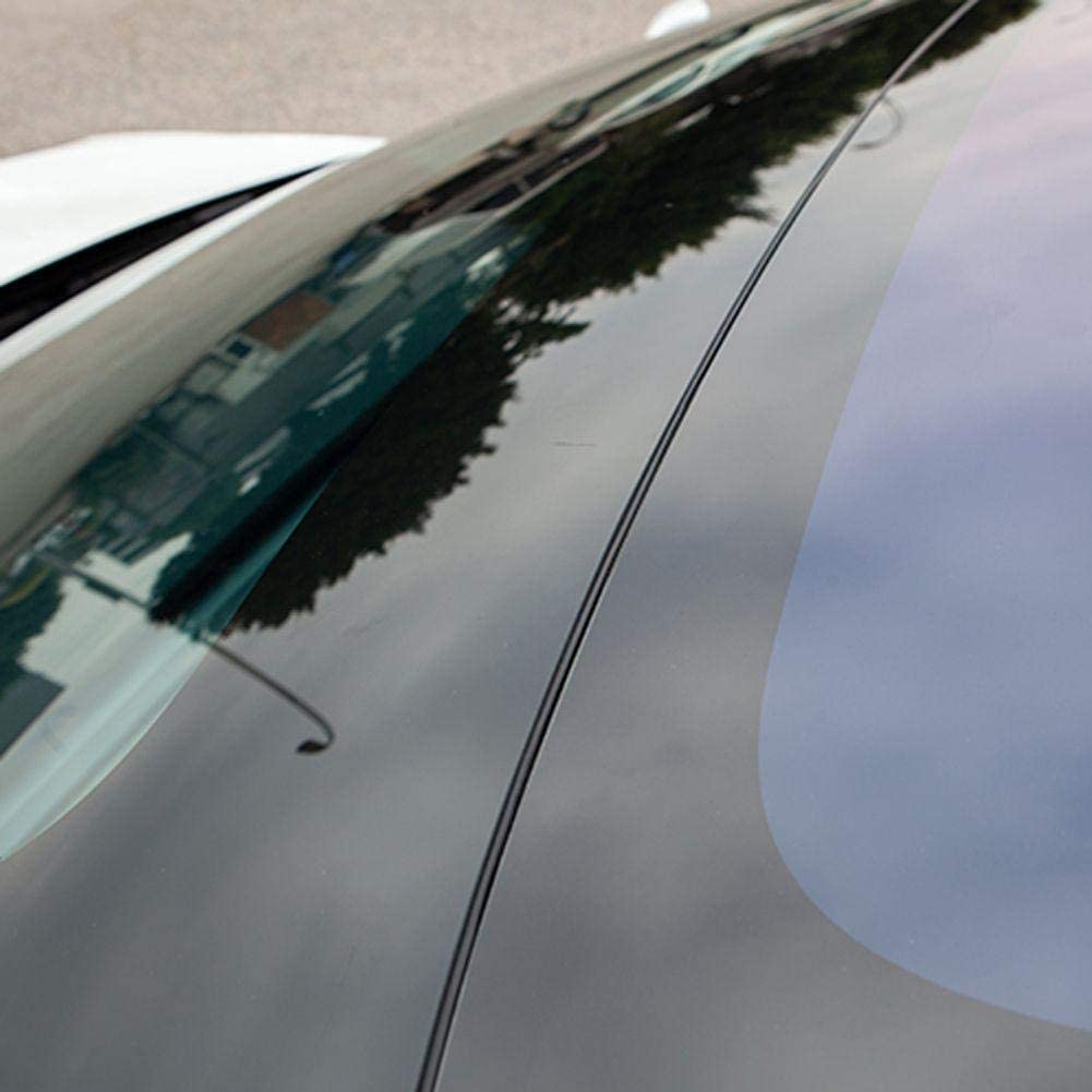 Tesla Model 3 sunroof rubber seal wind noise reduction kit, easy snap-in protective cover for improved sound insulation.