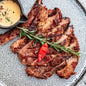 Gustus Vitae Surf & Turf BBQ Seasonings Collection 3-Pack with gourmet seasonings for grilling and flavoring meats.