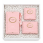 Spongellé Sweet Gesture Jude Rose 3-piece bath gift set with rose-scented body washes and exfoliating sponges in a decorative box