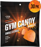 Swole Citrus Gym Candy Bursts by Gain Gummies in a 30-pack, colorful citrus-flavored gummy supplements for workout energy