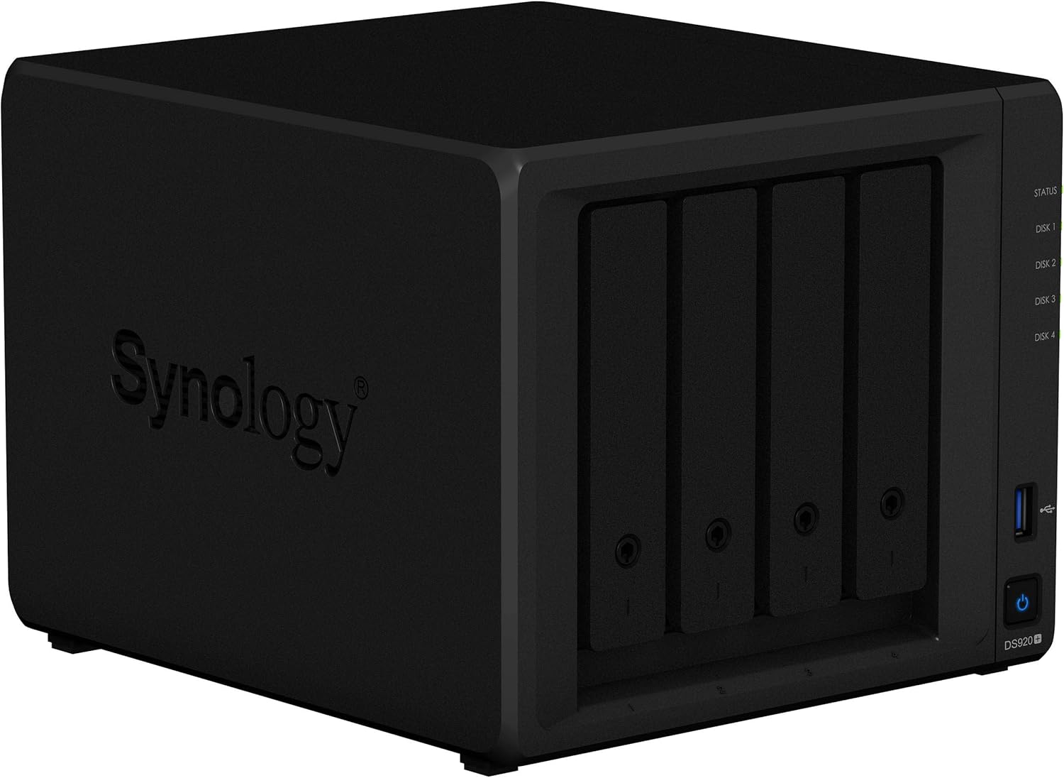 Synology DiskStation DS920+ NAS Server for Business with Celeron CPU, 8GB DDR4 Memory, 1TB M.2 SSD, 16TB HDD, DSM Operating System - BACKUPMYFILESNOW