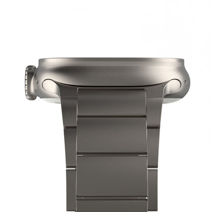 Robust Titanium Band T01 showing a sleek, polished titanium ring with a smooth finish and modern design.