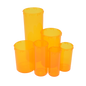 Precise  Pak  Screw-Loc Amber Plastic Vial  13 Dram 300 C