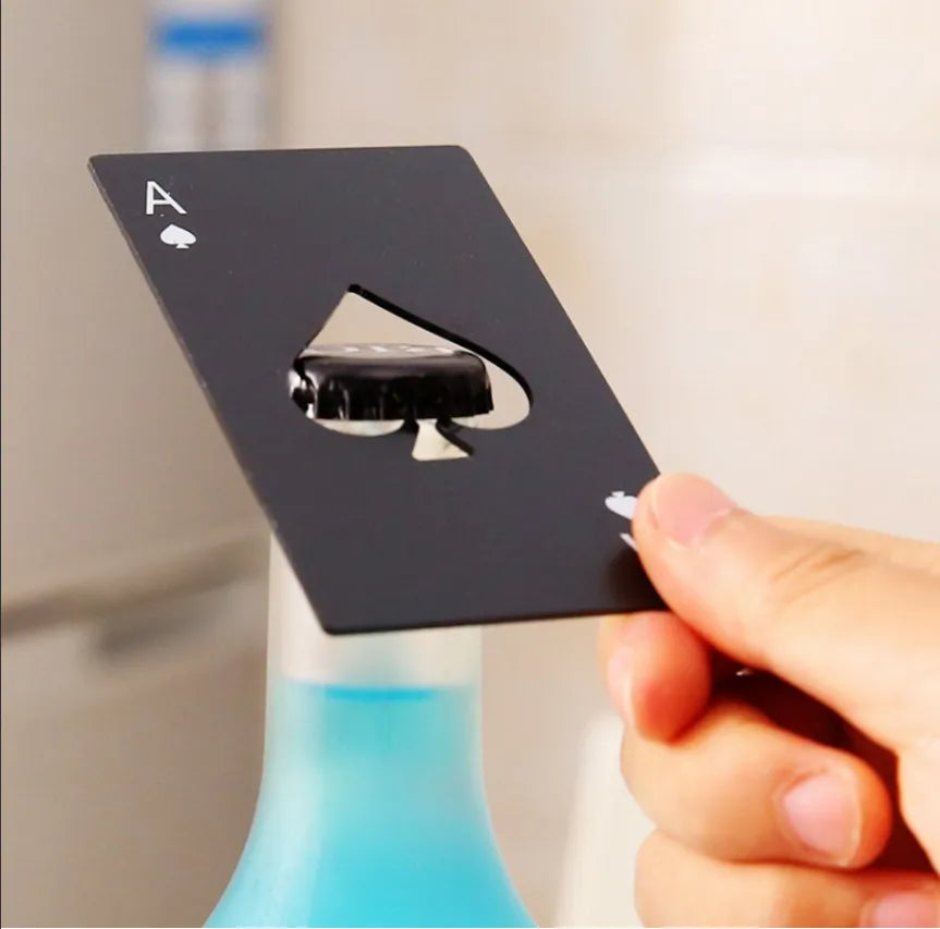A Card-Shaped Can Opener
