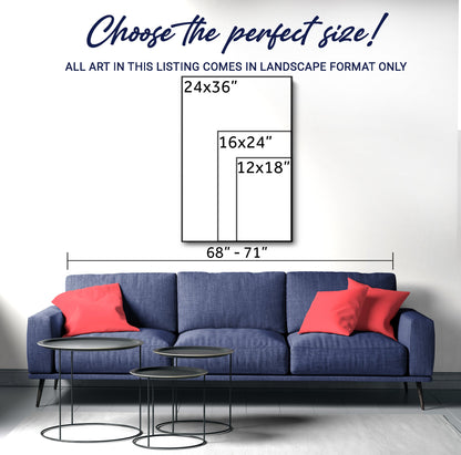 Canvas wall sign with "Amazing Grace" design in black lettering on a neutral background, 24x36 inches, by Tailored Canvases.