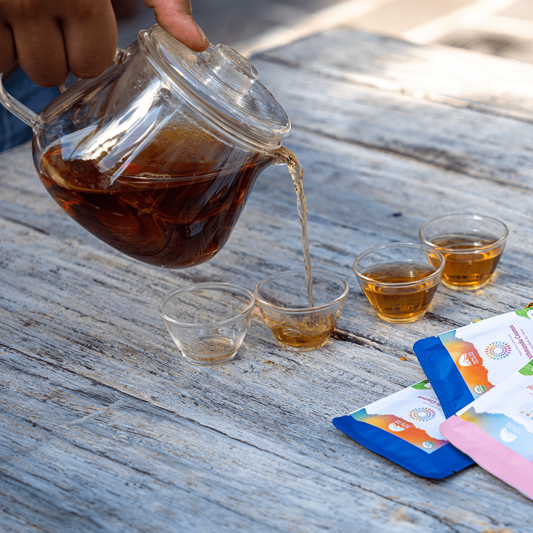 Nepal Tea The Tea Explorer Set bundle with assorted teas and accessories for tea tasting and brewing enjoyment.