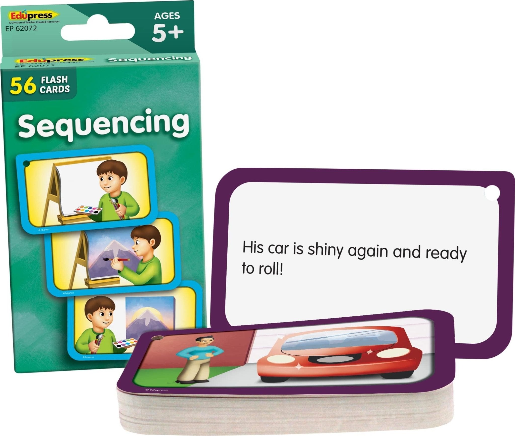 Teacher Created Resources Sequencing Flash Cards (EP62072) Medium - BACKUPMYFILESNOW